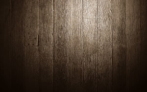 Dark Rustic Wooden Plank Texture with Dramatic Spotlight and Deep Vignette HD wallpaper