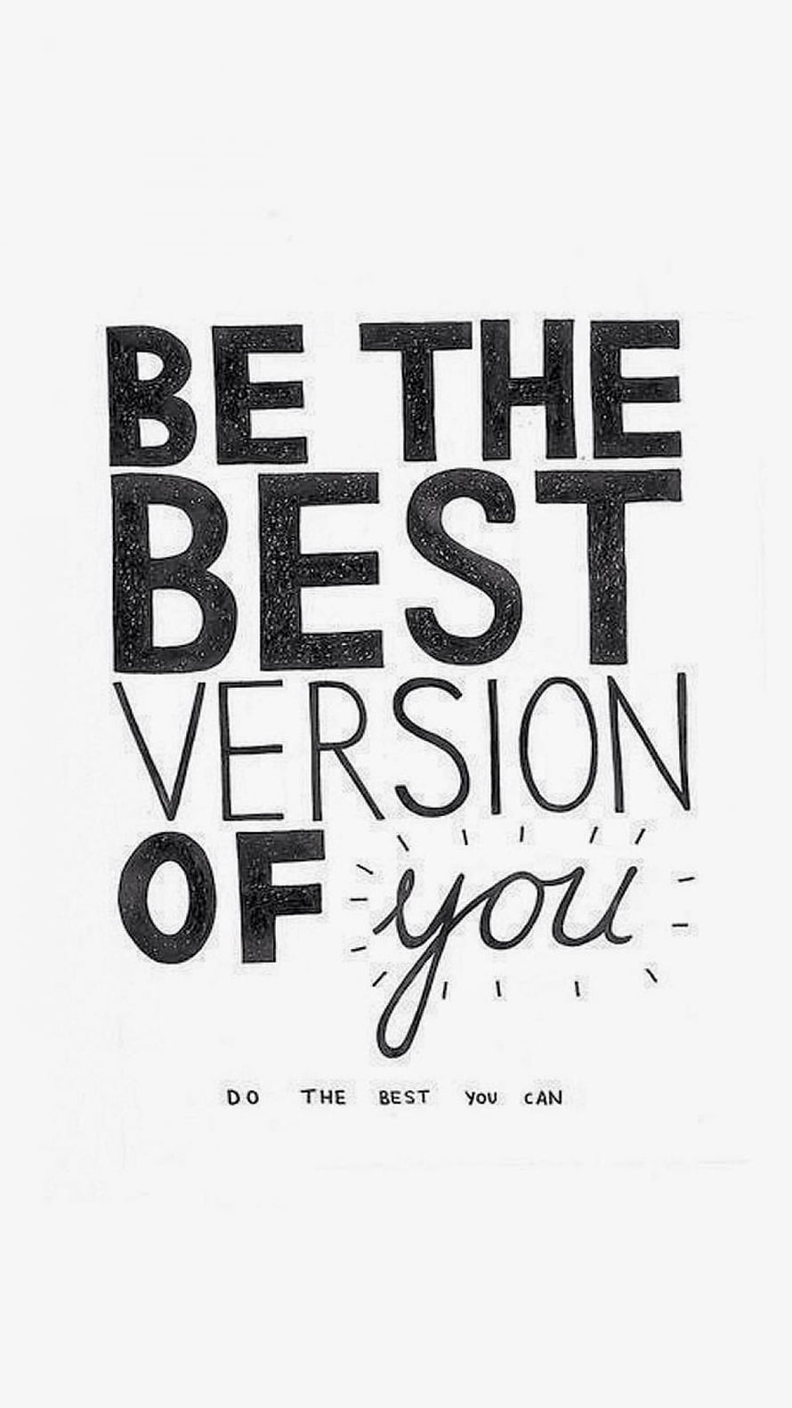 Minimalist Black and White Motivational Typography Quote Design HD phone wallpaper