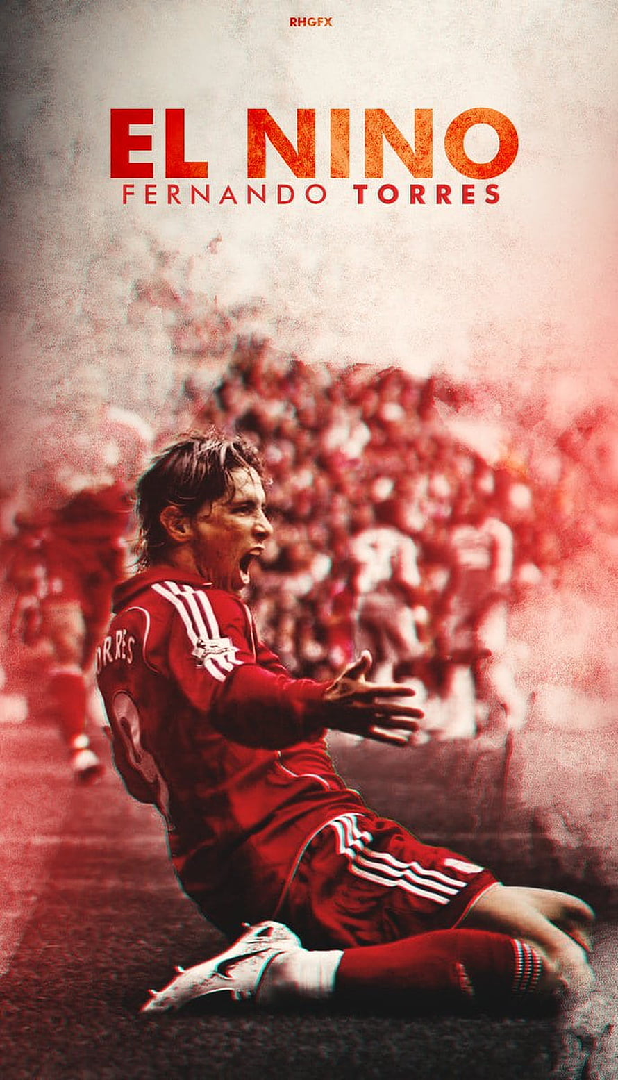 Fernando Torres Liverpool FC Goal Celebration Wallpaper HD phone wallpaper