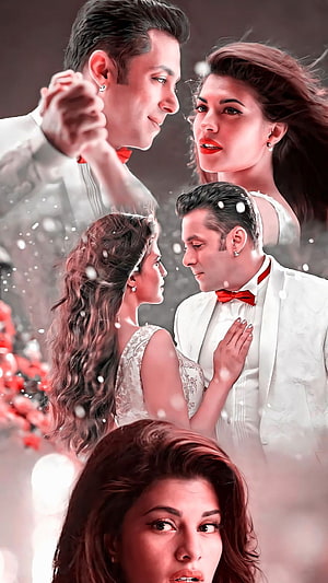 Salman Khan and Jacqueline Fernandez in Romantic Wedding Attire from Kick 2 HD phone wallpaper