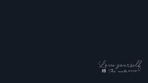BTS Love Yourself The Note Minimalist Dark Aesthetic Wallpaper HD wallpaper