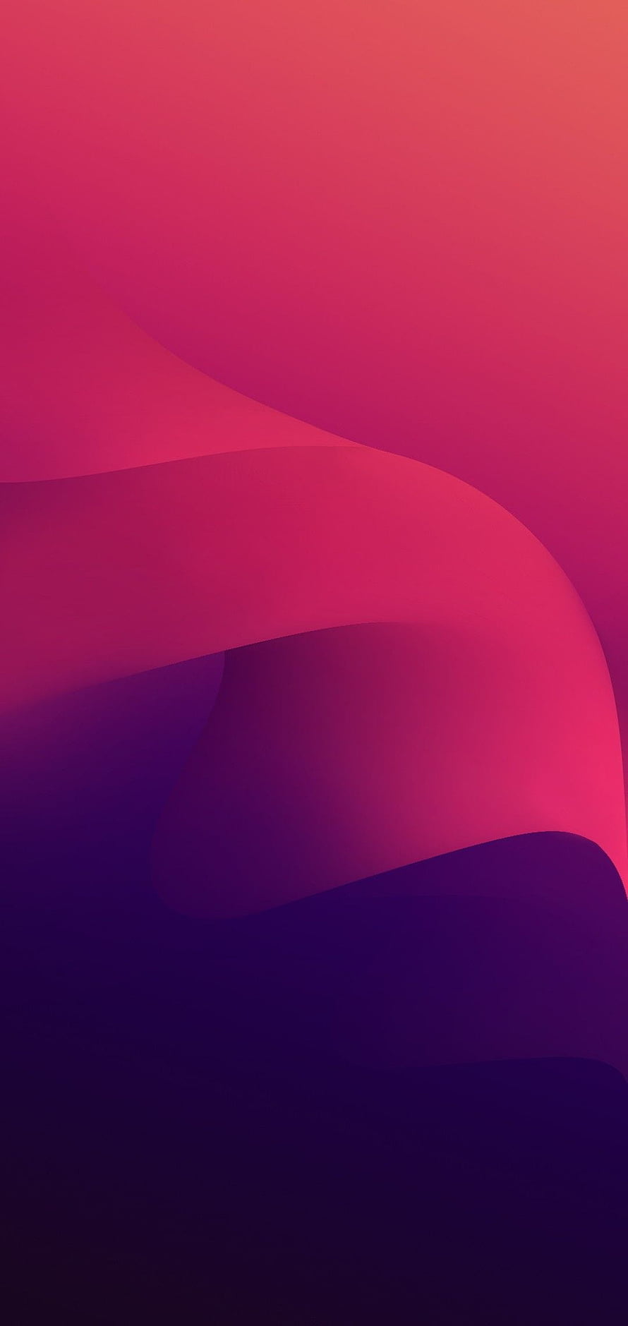 Abstract Gradient Wave Wallpaper in Pink and Purple Tones HD phone wallpaper