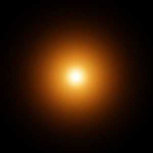 Warm Golden Lens Flare Glow on Black Background for Digital Editing HD phone wallpaper