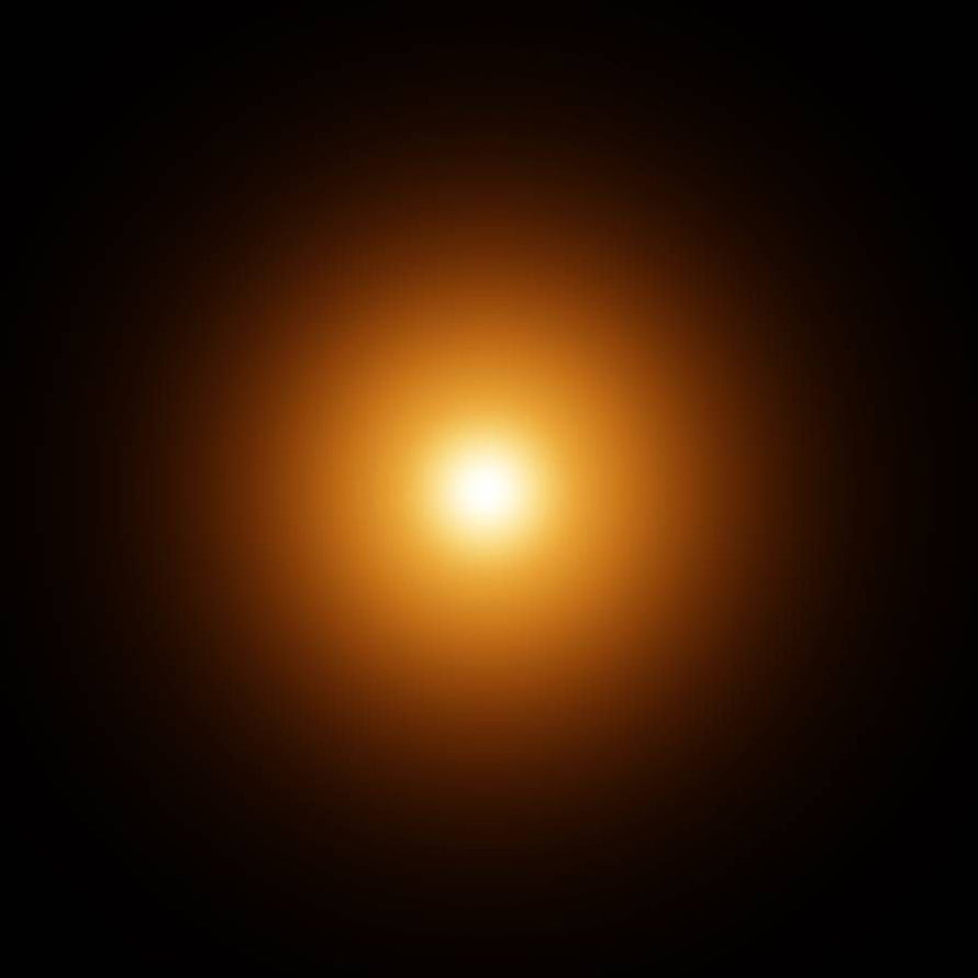 Warm Golden Lens Flare Glow on Black Background for Digital Editing HD phone wallpaper