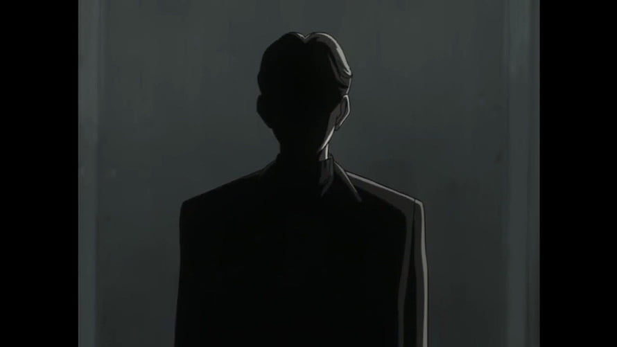 Johan Liebert Silhouette in Dark Room from Monster Anime HD wallpaper