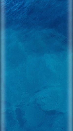 Deep Blue Ocean Water Texture with Soft Gradient and Subtle Ripples HD phone wallpaper
