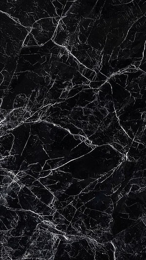 Black Marble Texture with White Veins for Dark Aesthetic Backgrounds HD phone wallpaper