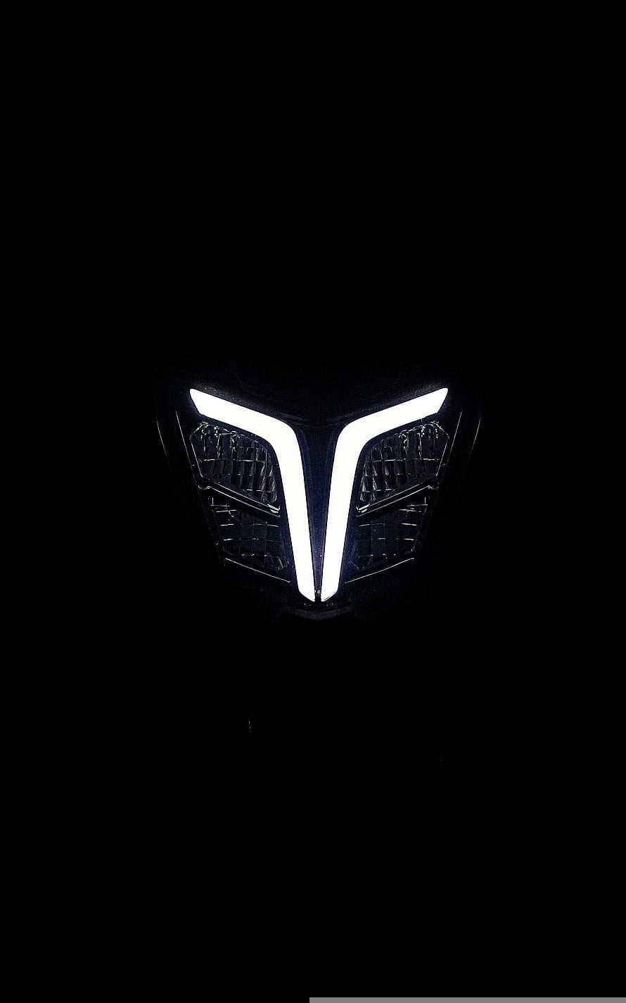 Bajaj Ntorq Motorcycle Headlamp with LED DRL in Dark Setting HD phone wallpaper