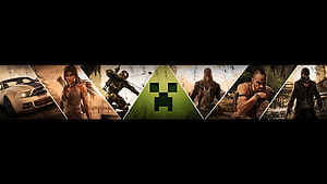 Tom Clancy's Splinter Cell Series Character Lineup with Ubisoft Logo HD wallpaper