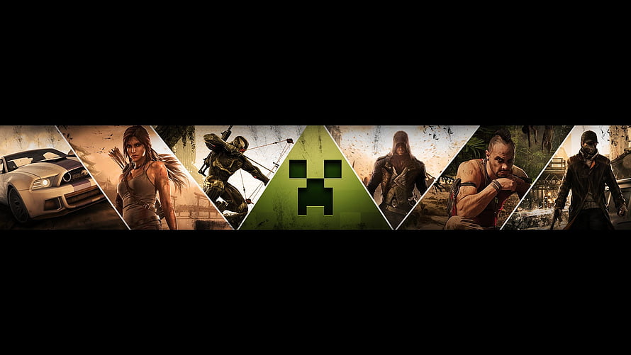 Tom Clancy's Splinter Cell Series Character Lineup with Ubisoft Logo HD wallpaper