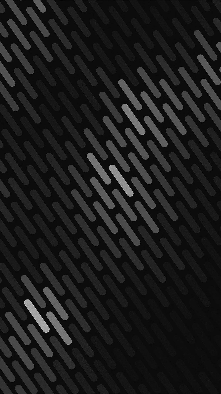 Minimalist Black Diagonal Dash Pattern with Subtle Grey Gradient Accents HD phone wallpaper