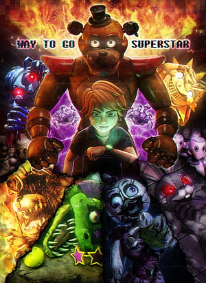 Five Nights at Freddy's Security Breach: Freddy Fazbear and the Night Guard HD phone wallpaper