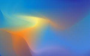 Vibrant Abstract Gradient with Warm Orange and Cool Blue Tones HD wallpaper
