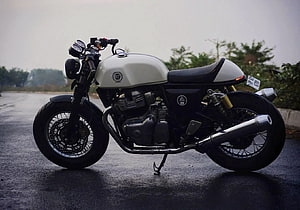 Royal Enfield Continental GT 650 Ice Queen Custom Cafe Racer Motorcycle HD wallpaper