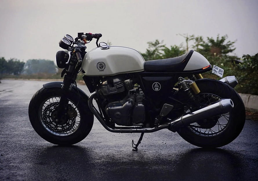 Royal Enfield Continental GT 650 Ice Queen Custom Cafe Racer Motorcycle HD wallpaper
