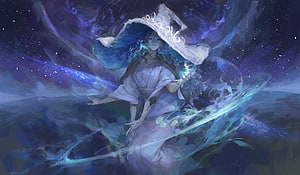 Ranni the Witch from Elden Ring in Ethereal Fantasy Artwork HD wallpaper