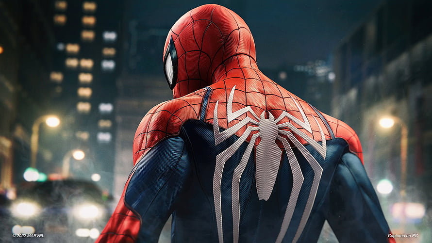 Marvel's Spider-Man 2022 Cinematic Cityscape Wallpaper HD wallpaper
