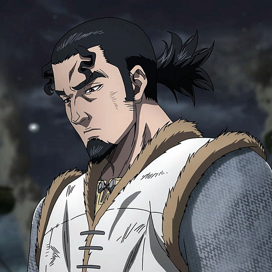 Thorfinn from Vinland Saga in Fur-Trimmed Tunic with Serious Expression HD phone wallpaper