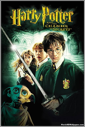 Harry Potter and the Chamber of Secrets Movie Poster with Sword and Dobby HD phone wallpaper
