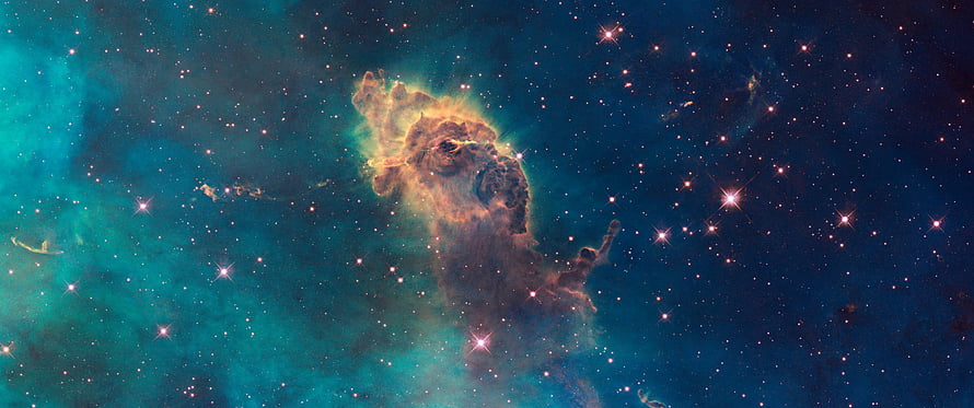 Carina Nebula Cosmic Clouds and Star Fields in Deep Space HD wallpaper