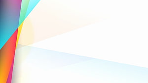 Minimalist Geometric Abstract Design With Vibrant Colorful Diagonal Shapes On White Background HD wallpaper