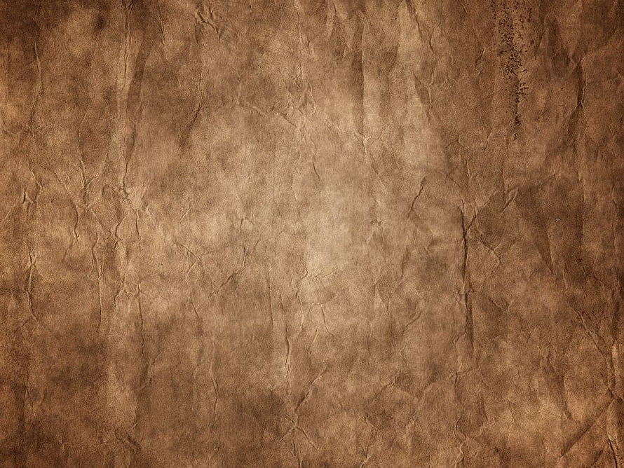 Vintage Crumpled Brown Paper Texture with Natural Creases and Aged Surface HD wallpaper