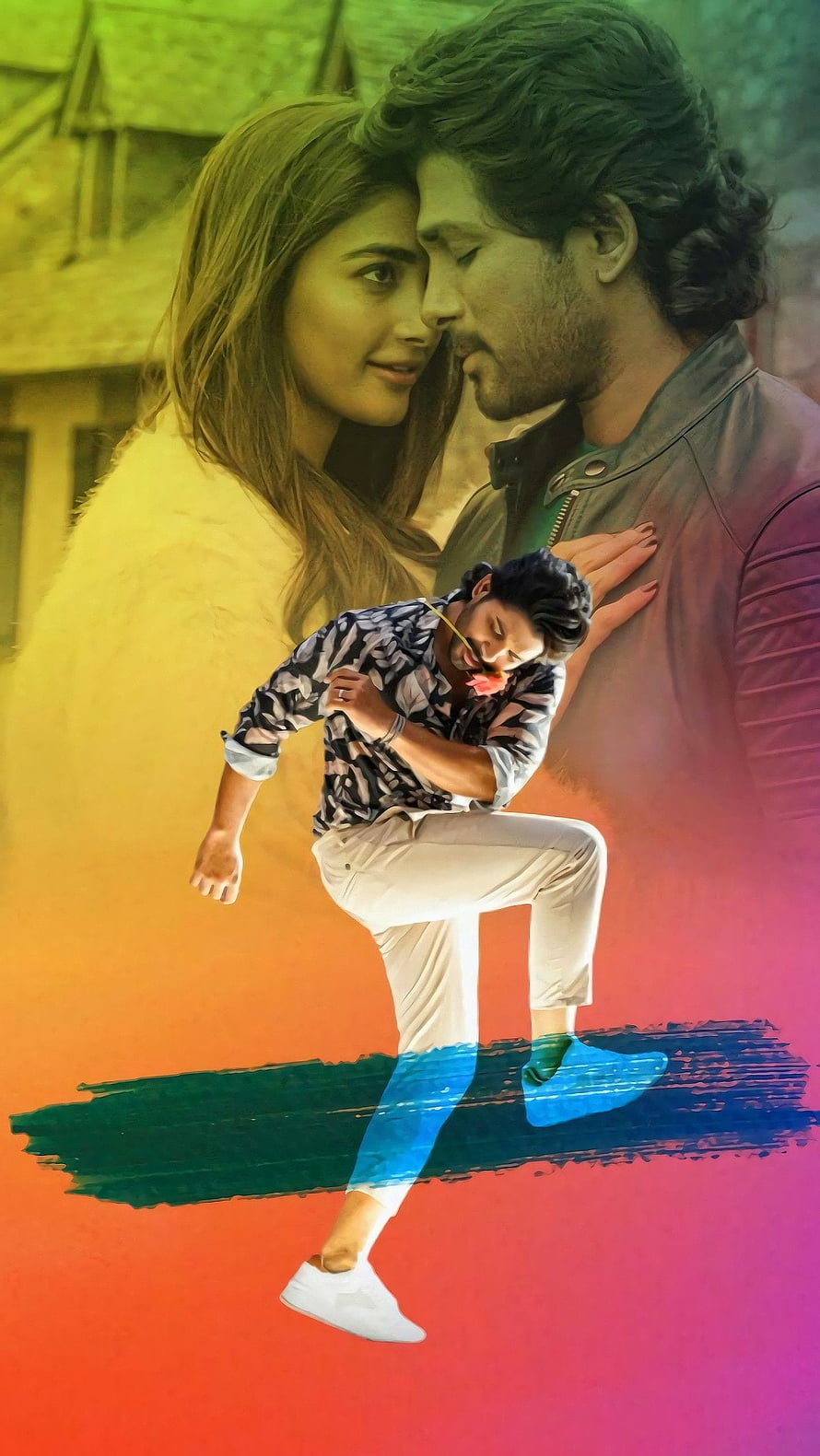 Ala Vaikuntapurram Lo Allu Arjun Cinematic Movie Poster Artwork HD phone wallpaper