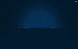 Minimalist Dark Blue Gradient with Thin Horizontal Line Abstract Design HD wallpaper