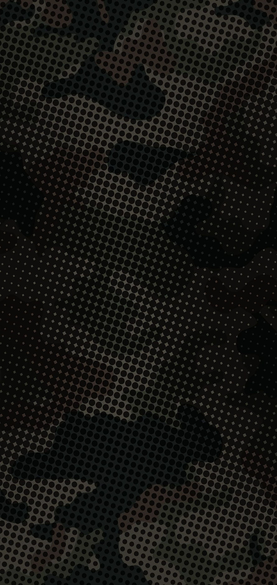 Dark Camouflage Mesh Pattern with Halftone Dot Texture HD phone wallpaper