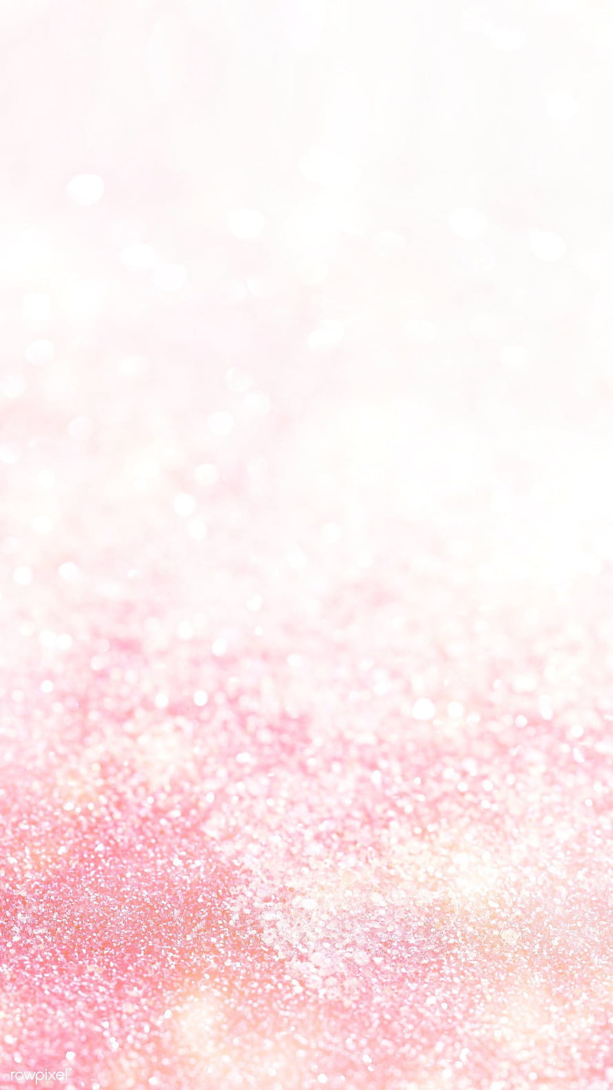 Soft Pastel Pink Glitter Gradient with Soft Focus Sparkles and Bokeh Light HD phone wallpaper