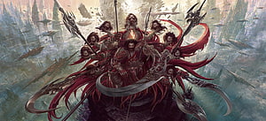 Ravana the Ten-Headed Demon King in Epic Fantasy Battle Art HD wallpaper