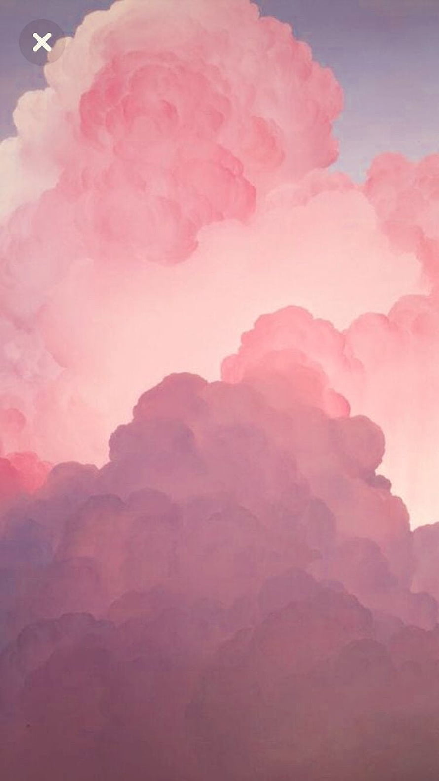 Dreamy Pink Pastel Clouds Aesthetic Sky Wallpaper HD phone wallpaper