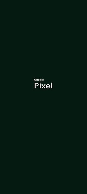 Google Pixel Minimalist Dark Green AMOLED Wallpaper HD phone wallpaper