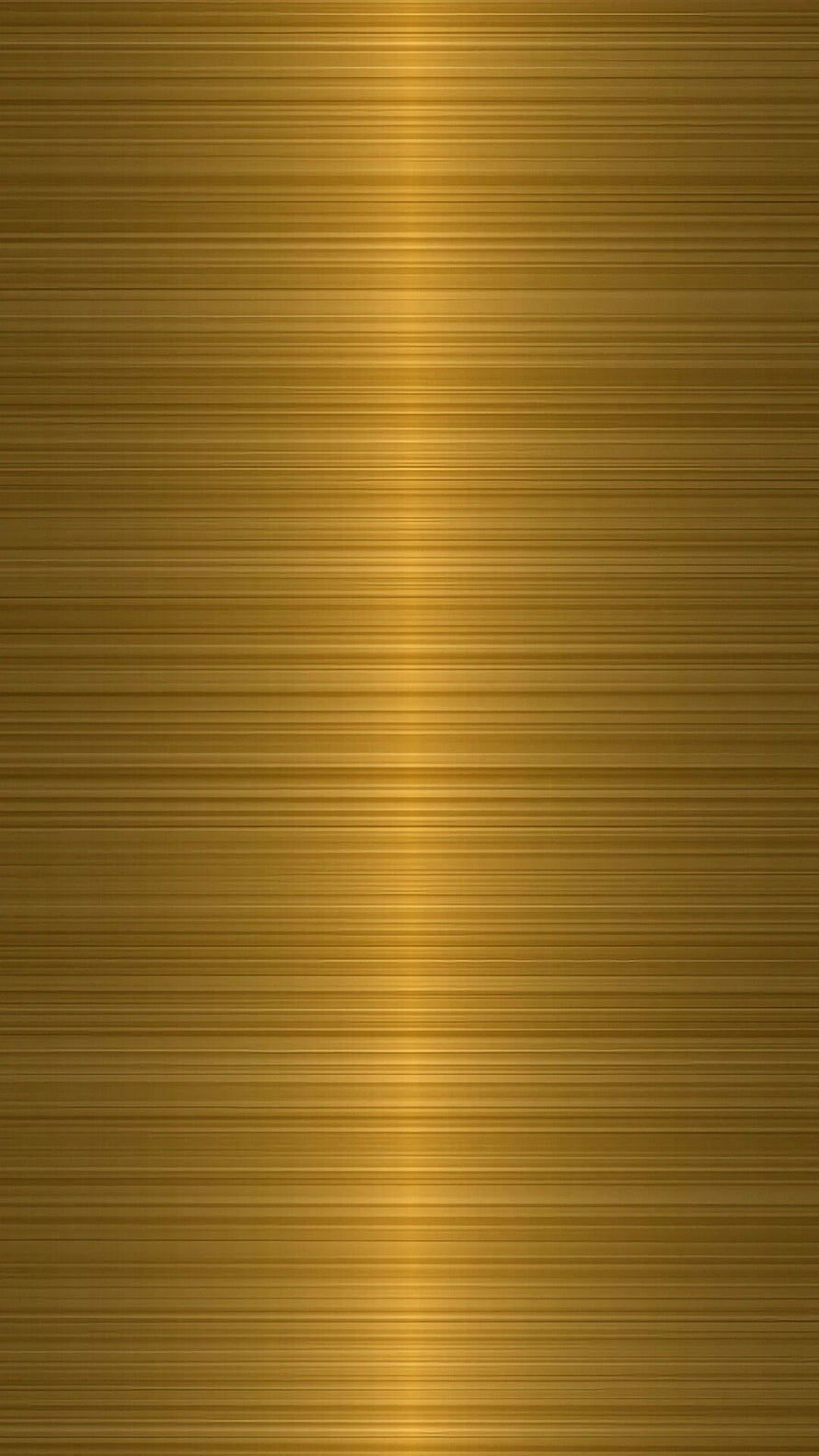 Brushed Gold Metal Texture with Horizontal Lines and Soft Central Glow HD phone wallpaper
