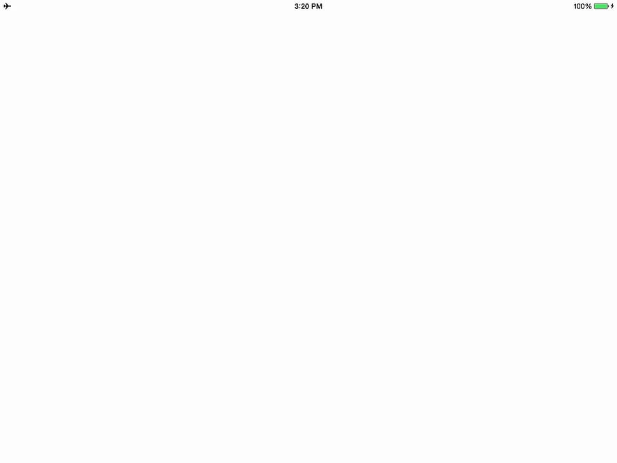 Minimalist Pure White Screen with Clean Status Bar and Battery Indicator HD wallpaper