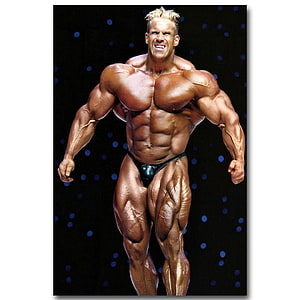 Jay Cutler IFBB Bodybuilder Stage Pose with Extreme Muscle Definition and Oiled Skin HD phone wallpaper
