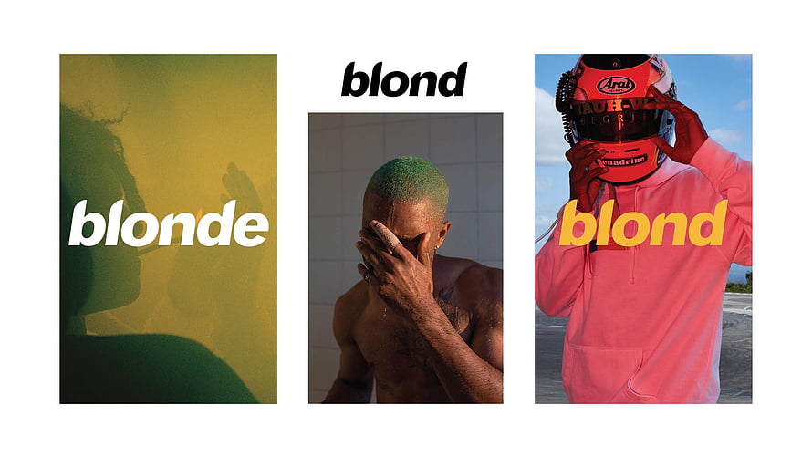 Frank Ocean Blond Album Cover Artwork Triptych HD wallpaper