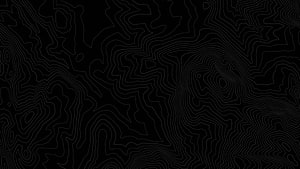 Dark Topographic Contour Line Pattern with Minimalist Abstract Terrain Texture HD wallpaper