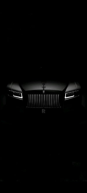 Rolls Royce Front Grille and Spirit of Ecstasy in Dramatic Black and White Lighting HD phone wallpaper