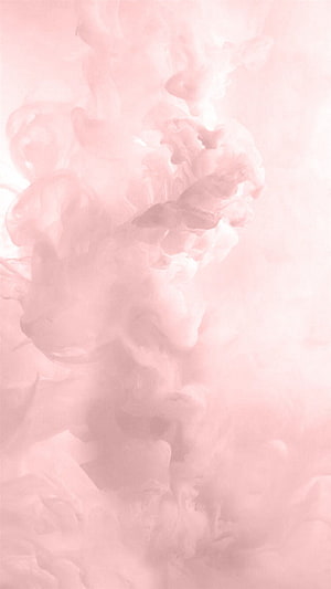 Soft Rose Gold Smoke Plume Abstract Minimalist Background HD phone wallpaper