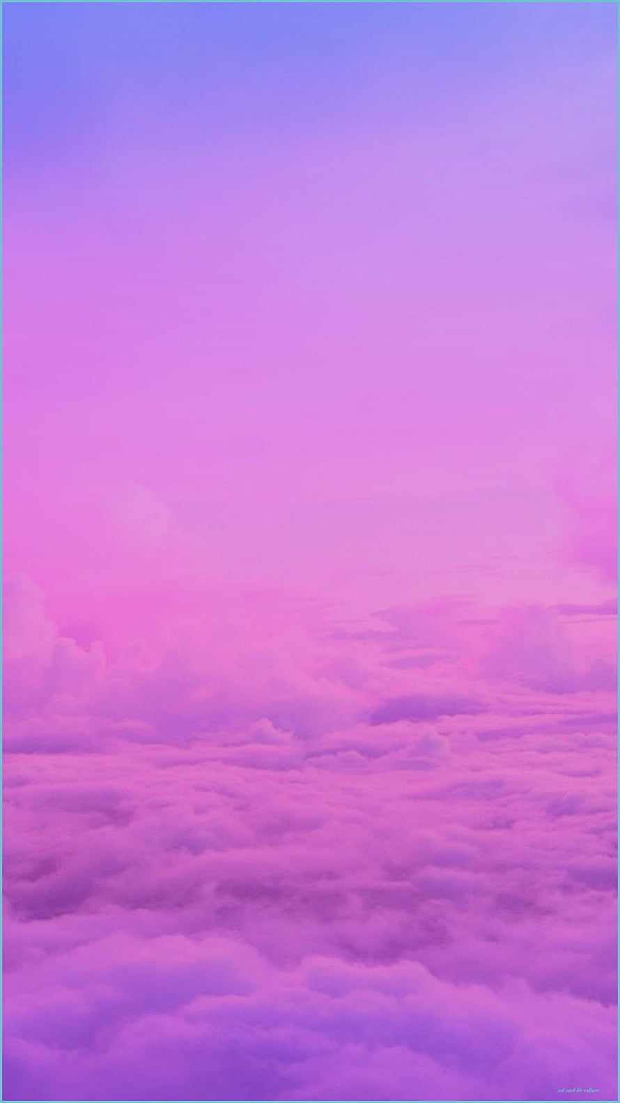 Dreamy Purple and Pink Cloudscape with Soft Gradient Sky HD phone wallpaper