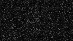 Spiraling Dot Pattern Inspired by the Golden Ratio and Fibonacci Sequence HD wallpaper