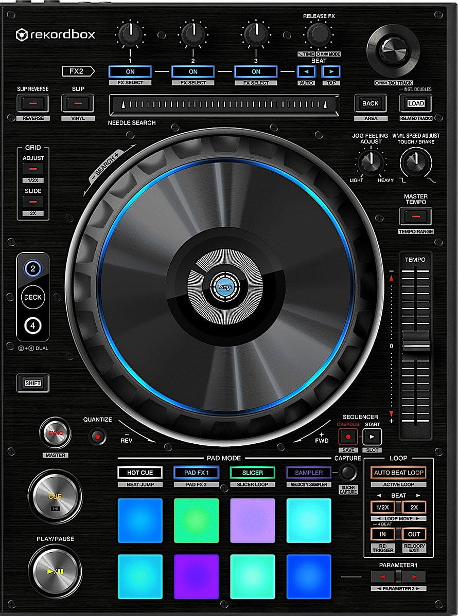 Pioneer DDJ-RZ DJ Controller with Rekordbox Interface and Color Performance Pads HD phone wallpaper