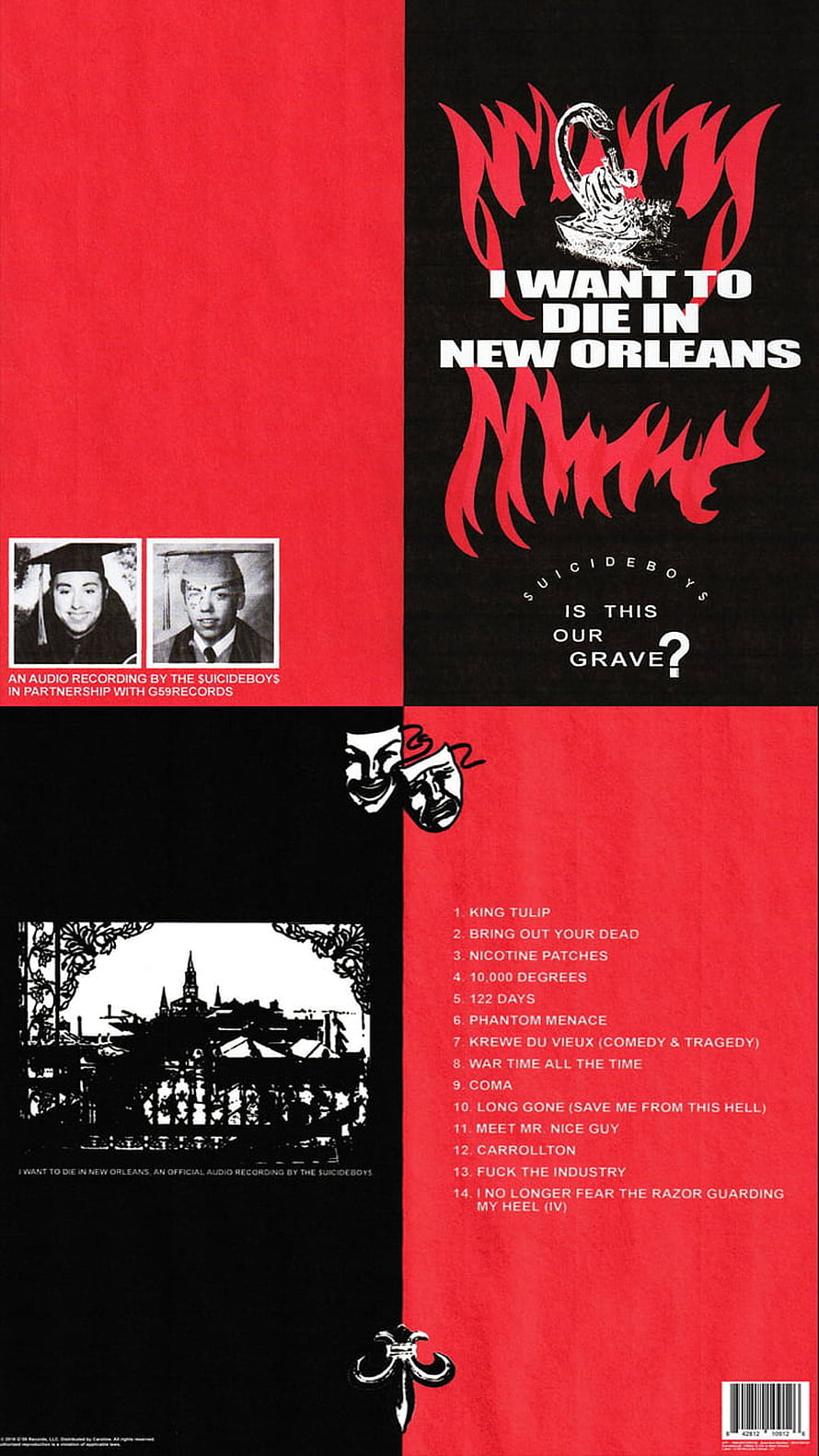 Suicideboys I Want To Die In New Orleans Album Cover Art HD phone wallpaper