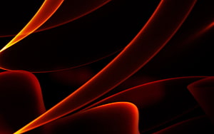 Abstract Dark Red Curves on Black Background HD wallpaper