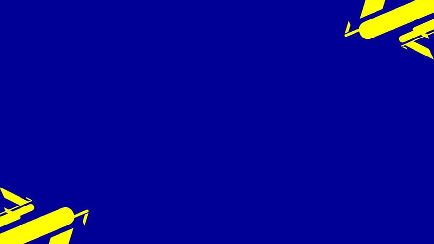 eFootball 2022 Minimalist Blue and Yellow Geometric Abstract Wallpaper HD wallpaper