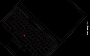 Lenovo ThinkPad X1 Carbon Minimalist Wireframe Laptop Design on Black Background HD wallpaper