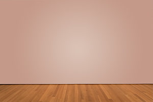 Minimalist Empty Room Interior With Warm Brown Wall And Polished Hardwood Floor HD wallpaper