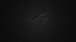 Asus ROG Eye Logo on Dark Textured Background HD wallpaper