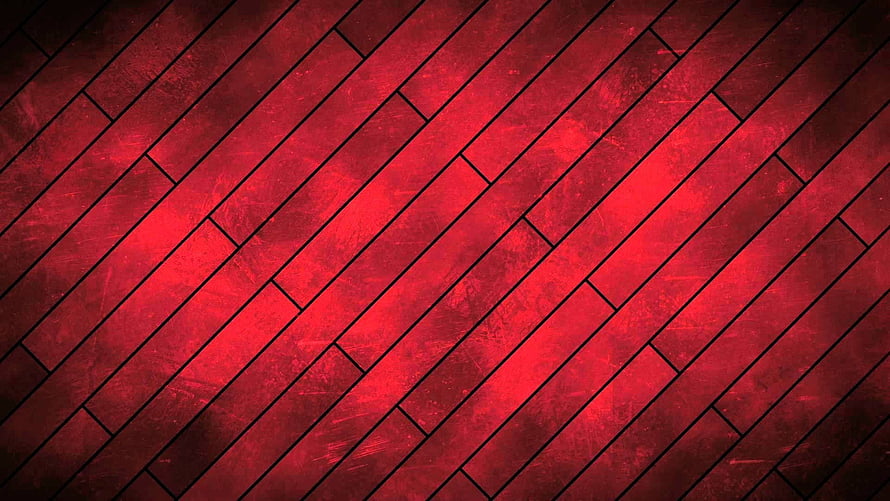 Diagonal Red Wood Plank Texture with Dark Grunge Edges HD wallpaper